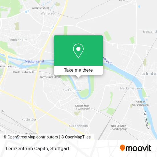 Lernzentrum Capito map