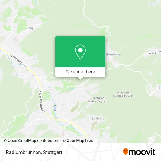 Radiumbrunnen map