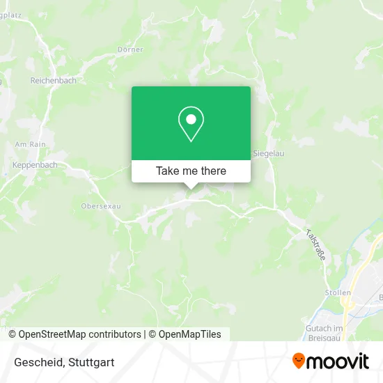 Gescheid map
