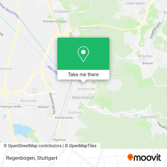 Regenbogen map