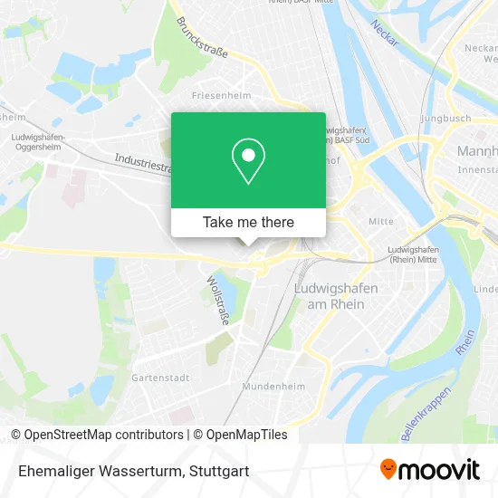 Ehemaliger Wasserturm map