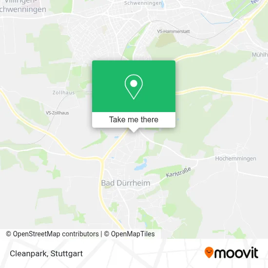 Cleanpark map