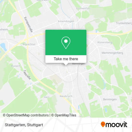 Stattgarten map