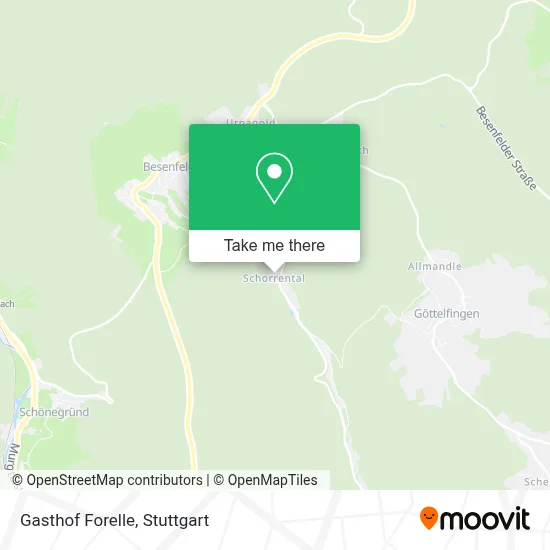 Gasthof Forelle map