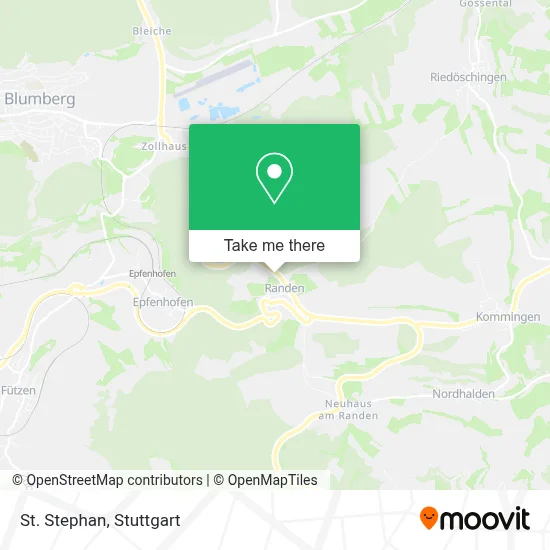 St. Stephan map