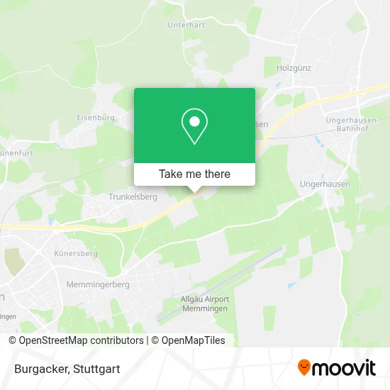 Burgacker map
