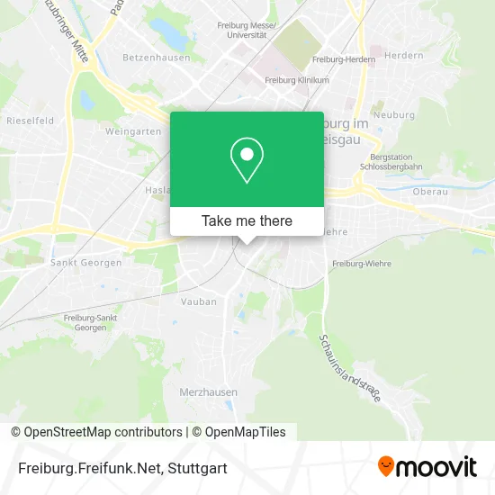 Freiburg.Freifunk.Net map