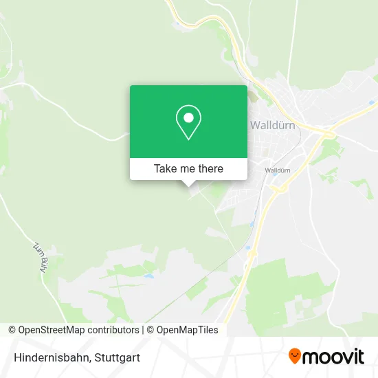 Hindernisbahn map