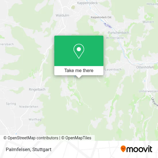 Palmfelsen map