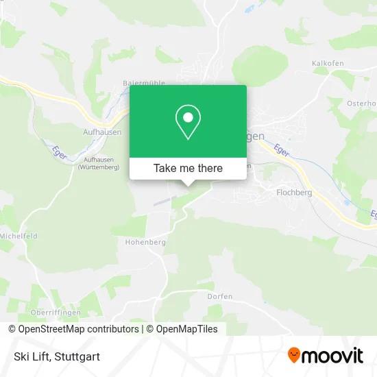 Skilift map
