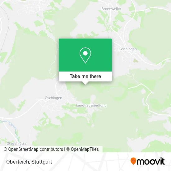 Oberteich map