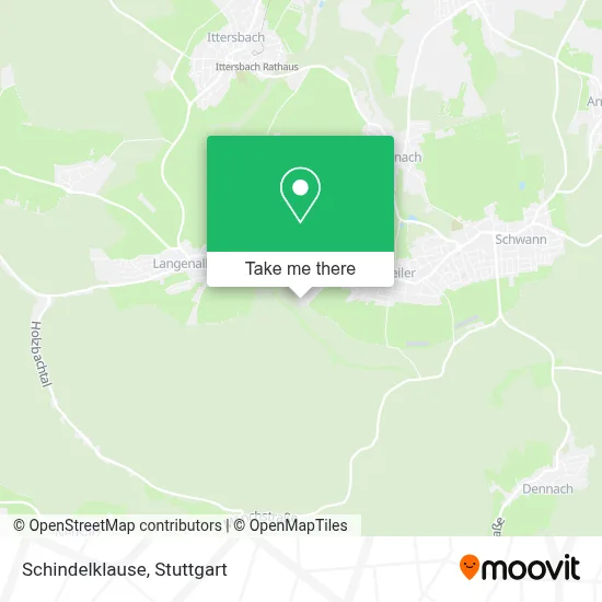 Schindelklause map