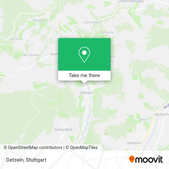 Detzeln map