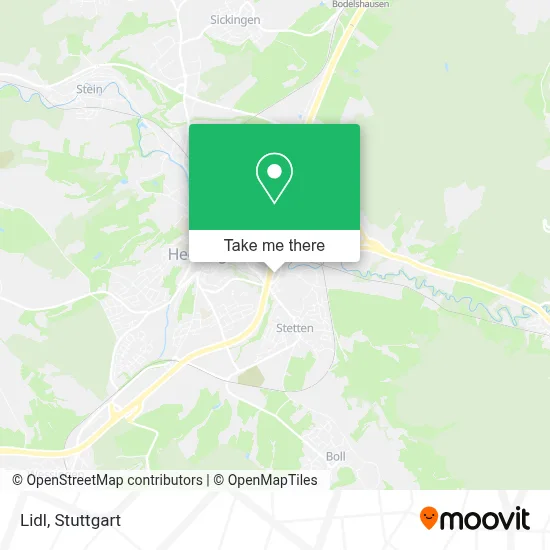 Lidl map