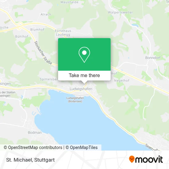 St. Michael map