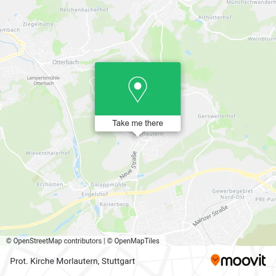 Prot. Kirche Morlautern map