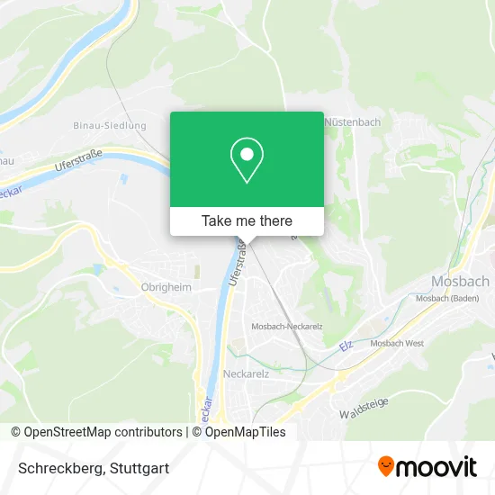 Schreckberg map