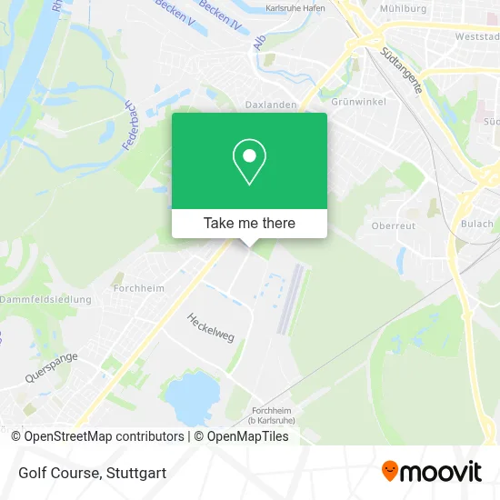 Golfplatz map