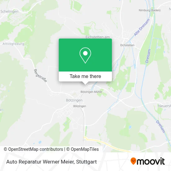 Auto Reparatur Werner Meier map