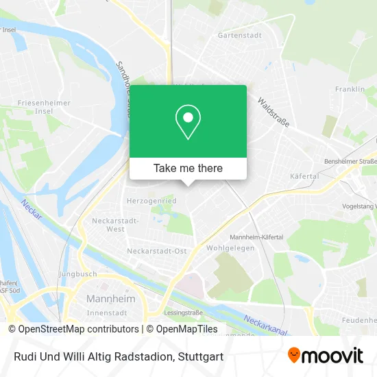 Rudi Und Willi Altig Radstadion map
