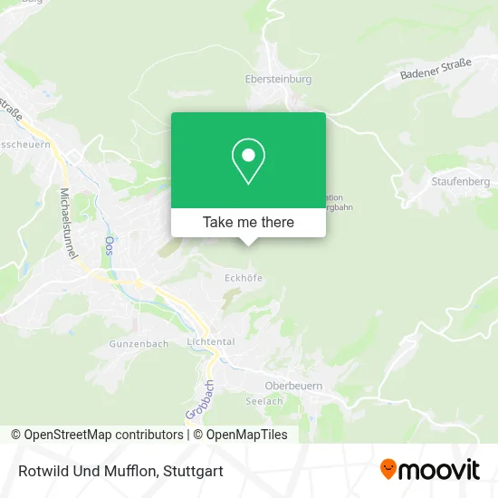 Rotwild Und Mufflon map