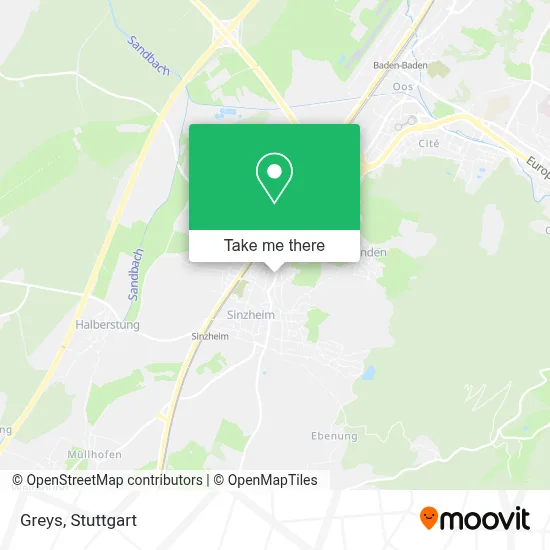 Greys map