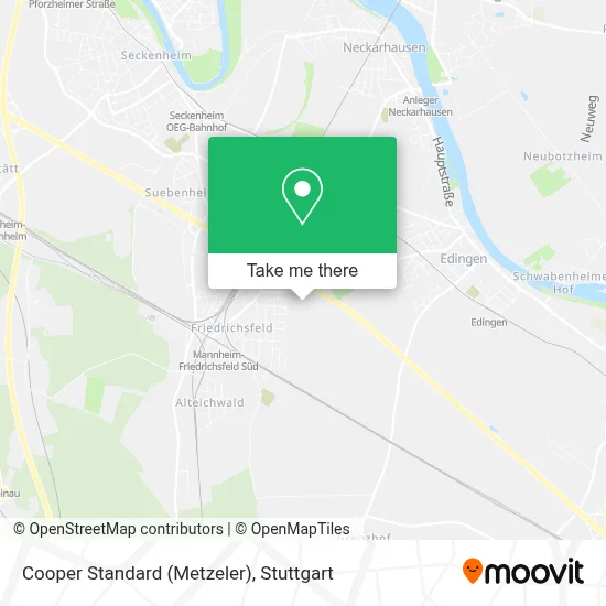 Cooper Standard (Metzeler) map