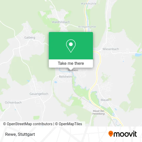 Rewe map