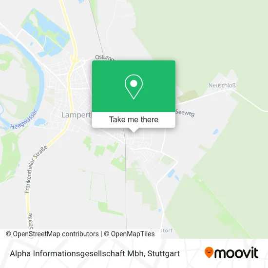 Alpha Informationsgesellschaft Mbh map