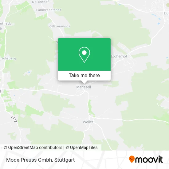 Mode Preuss Gmbh map