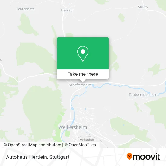 Autohaus Hertlein map