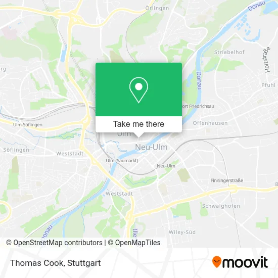 Thomas Cook map