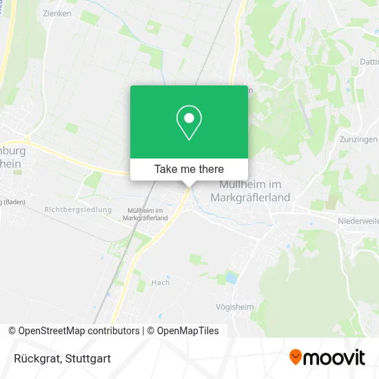 Rückgrat map