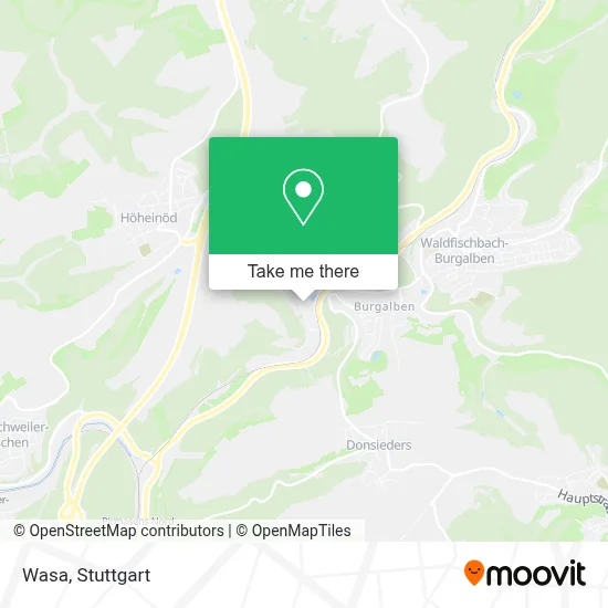 Wasa map