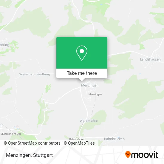 Menzingen map