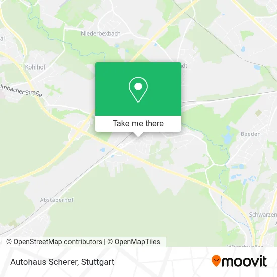 Autohaus Scherer map