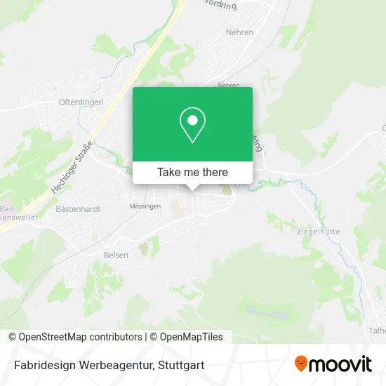 Fabridesign Werbeagentur map