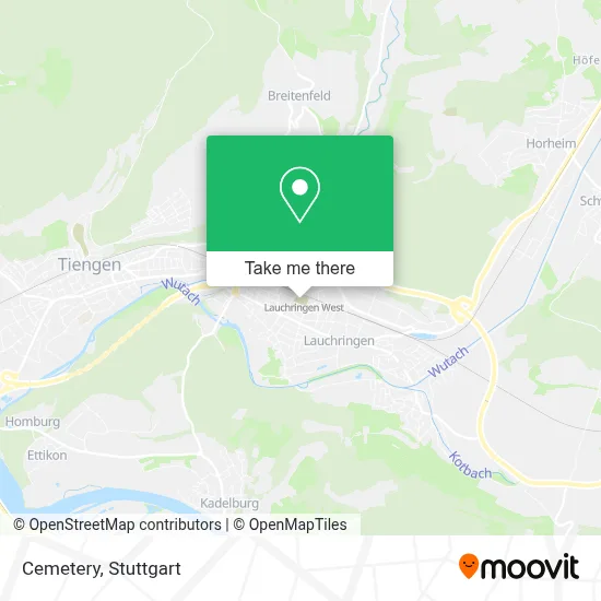 Friedhof map