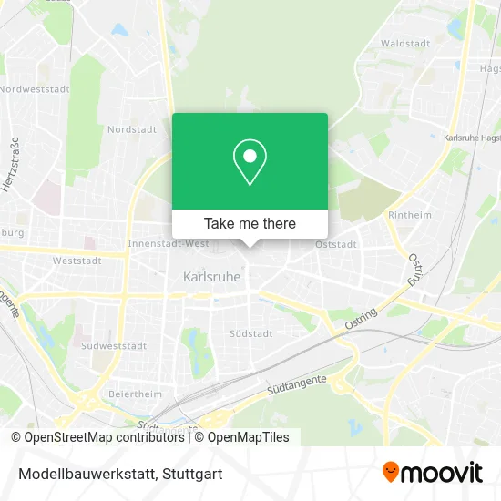Modellbauwerkstatt map
