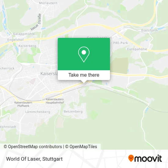 World Of Laser map