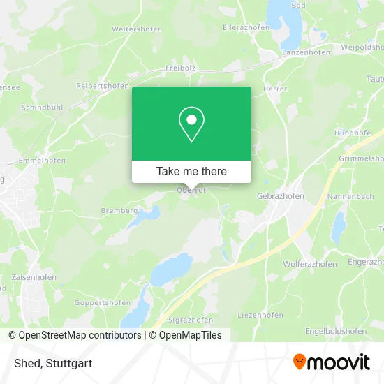 Shed map