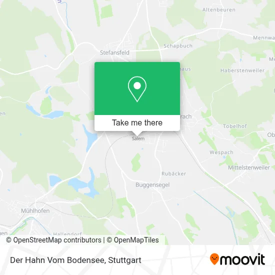 Der Hahn Vom Bodensee map