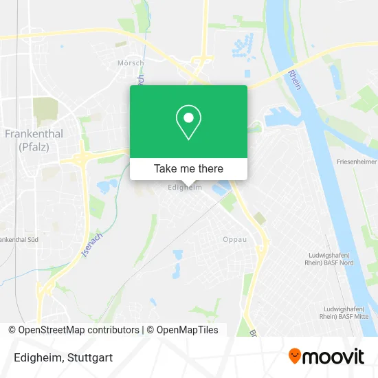 Edigheim map
