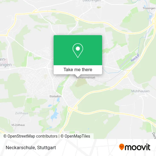 Neckarschule map