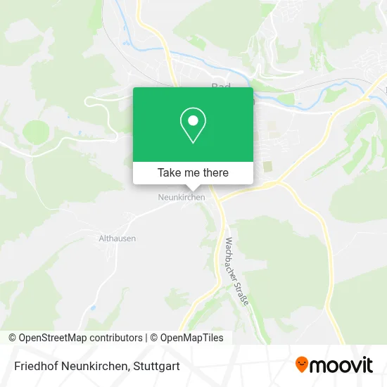 Friedhof Neunkirchen map