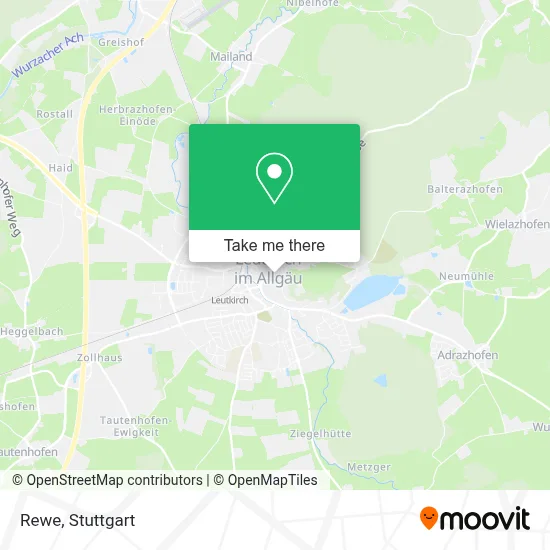 Rewe map