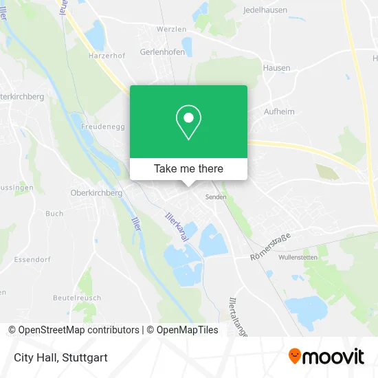 Rathaus map