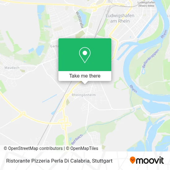 Ristorante Pizzeria Perla Di Calabria map