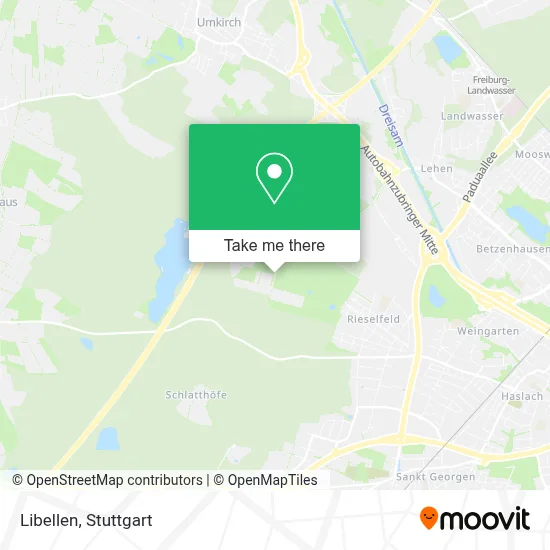 Libellen map