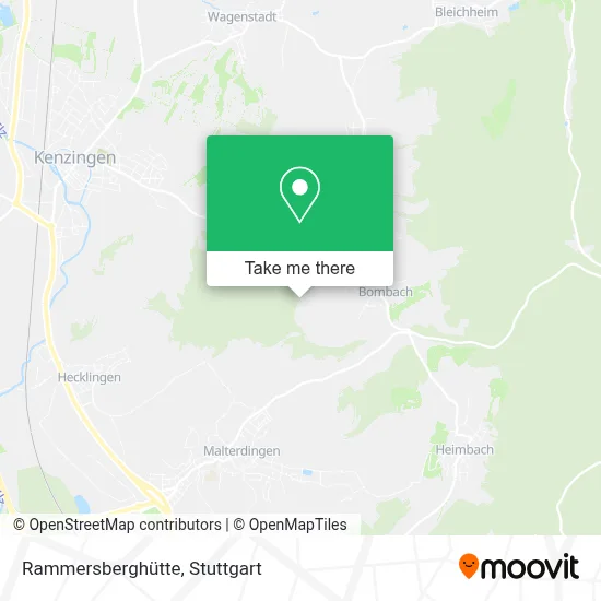 Rammersberghütte map